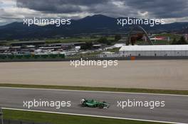 Rio Haryanto (IND) EQ8 Caterham Racing 20.06.2014. GP2 Series, Rd 4, Spielberg, Austria, Friday.