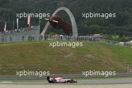 Takuya Izawa (JAP) Art Grand Prix 20.06.2014. GP2 Series, Rd 4, Spielberg, Austria, Friday.
