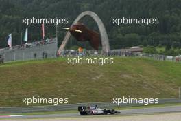 Mitch Evans (NZL) RT Russian Time 20.06.2014. GP2 Series, Rd 4, Spielberg, Austria, Friday.