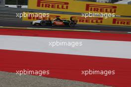 Race 1, Daniel Abt (GER) Hilmer Motorsport 21.06.2014. GP2 Series, Rd 4, Spielberg, Austria, Saturday.