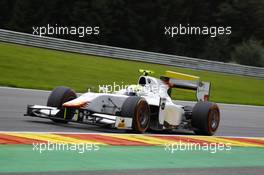 Kimiya Sato (JAP) Campos Racing 22.08.2014. GP2 Series, Rd 8, Spa-Francorchamps, Belgium, Friday.