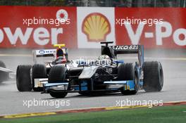 Race 1, Nathanael Berthon (FRA) Venezuela GP Lazarus 23.08.2014. GP2 Series, Rd 8, Spa-Francorchamps, Belgium, Saturday.