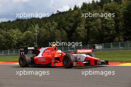 Andre Negrao (BRA) Arden International 22.08.2014. GP2 Series, Rd 8, Spa-Francorchamps, Belgium, Friday.