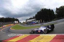 Sergio Canamasas (ESP) Trident 22.08.2014. GP2 Series, Rd 8, Spa-Francorchamps, Belgium, Friday.