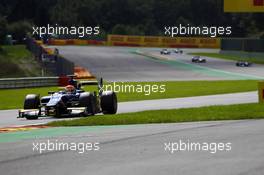 Felipe Nasr (BRA) Carlin 22.08.2014. GP2 Series, Rd 8, Spa-Francorchamps, Belgium, Friday.