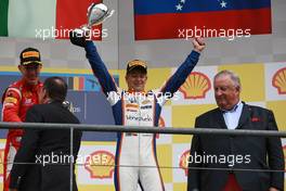 Race 1,  3rd position Johnny Cecotto Jr. (VEN) Trident 23.08.2014. GP2 Series, Rd 8, Spa-Francorchamps, Belgium, Saturday.