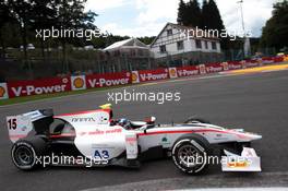 Simon Trummer (SUI) Rapax 22.08.2014. GP2 Series, Rd 8, Spa-Francorchamps, Belgium, Friday.