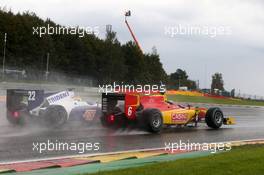Race 1, Sergio Canamasas (ESP) Trident 23.08.2014. GP2 Series, Rd 8, Spa-Francorchamps, Belgium, Saturday.