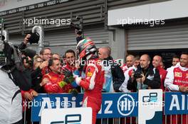 Race 1, 1st position Raffaele Marciello (ITA) Racing Engineering 23.08.2014. GP2 Series, Rd 8, Spa-Francorchamps, Belgium, Saturday.