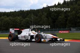 Arthur Pic (FRA) Campos Racing 22.08.2014. GP2 Series, Rd 8, Spa-Francorchamps, Belgium, Friday.