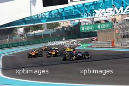 Felipe Nasr (BRA) Carlin 21.11.2014. GP2 Series, Rd 11, Yas Marina Circuit, Abu Dhabi, UAE, Friday.