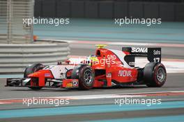 Qualifying, Andre Negrao (BRA) Arden International 21.11.2014. GP2 Series, Rd 11, Yas Marina Circuit, Abu Dhabi, UAE, Friday.