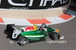 Pierre Gasly (FRA) Caterham Racing 21.11.2014. GP2 Series, Rd 11, Yas Marina Circuit, Abu Dhabi, UAE, Friday.