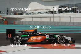 Jon Lancaster (GBR) Hilmer Motorsport 21.11.2014. GP2 Series, Rd 11, Yas Marina Circuit, Abu Dhabi, UAE, Friday.