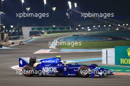Qualifying, Julian Leal (COL) Carlin 21.11.2014. GP2 Series, Rd 11, Yas Marina Circuit, Abu Dhabi, UAE, Friday.
