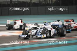 Qualifying, Marco Sorensen (DEN) MP Motorsport 21.11.2014. GP2 Series, Rd 11, Yas Marina Circuit, Abu Dhabi, UAE, Friday.
