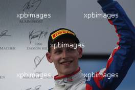 Race 1, 2nd position Emil Bernstorff (GBR) Carlin 21.06.2014. GP3 Series, Rd 2, Spielberg, Austria, Saturday.