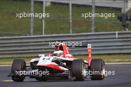 Race 1, Crash, Patrick Kujala (FIN) Marussia Manor Racing 21.06.2014. GP3 Series, Rd 2, Spielberg, Austria, Saturday.