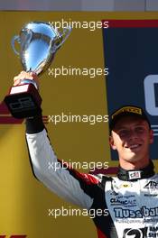 Race 1, Marvin Kirchhofer (GER), Art Grand prix 2nd on the podium 10.10.2014. GP3 Series, Rd 8, Sochi Autodrom, Sochi, Russia, Saturday.