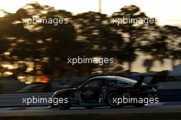 Warmup; Christian Engelhart (GER) Rolf Ineichen (SUI) Franz Konrad (AUT) Dempsey Racing Porsche 911 GT 15.03.2014. 12 Hours of Sebring, Friday, Sebring, USA.