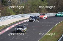 Uwe Alzen, Philipp Wlazik, Uwe Alzen Automotive, BMW Z4 GT3 12.04.2014. VLN DMV 4-Stunden-Rennen, Round 2, Nurburgring, Germany.