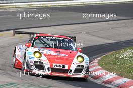 Patrick Pilet, Patrick Huisman, Sabine Schmitz, Klaus Abbelen, Frikadelli Racing Team, Porsche 911 GT3 R 12.04.2014. VLN DMV 4-Stunden-Rennen, Round 2, Nurburgring, Germany.