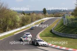 Dirk Werner, Alexander Sims, BMW Sports Trophy Team Schubert, BMW Z4 GT3 12.04.2014. VLN DMV 4-Stunden-Rennen, Round 2, Nurburgring, Germany.