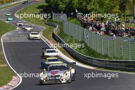 Jörg Müller, Uwe Alzen, BMW Sports Trophy Team Marc VDS, BMW Z4 GT3 17.05.2014. VLN Adenauer ADAC-Rundstrecken-Trophy, Round 4, Nurburgring, Germany.