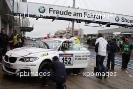 05.07.2014. Nürburg, Germany, BMW Motorsport Junior Program 2014 - 5 July 2014 - VLN ADAC Reinoldus-Langstreckenrennen, Round 5, Nürburgring race track with the BMW M235i racing and the Junior drivers - This image is copyright free for editorial use. © Copyright: BMW AG