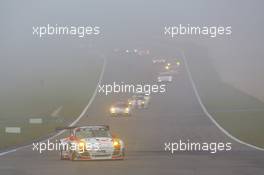 Frederic Makowiecki, Otto Klohs, Manthey Racing, Porsche 911 GT3 R 25.10.2014. VLN RVLN DMV Münsterlandpokal, Round 10, Nurburgring, Germany.