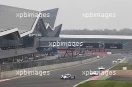 #08 Anthony Davidson (GBR) /  Sebastien Buemi (SUI) / Stephane Sarrazin (FRA) - Toyota Racing, Toyota TS040, Hybrid. 20.04.2014. FIA World Endurance Championship, Round 1, Silverstone, England, Sunday.