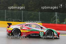 #51 Gianmaria Bruni (ITA) / Toni Vilander (FIN) - AF Corse, Ferrari F458 Italia. 02.05.2014. FIA World Endurance Championship, Round 2, Spa-Francorchamps, Belgium, Friday.