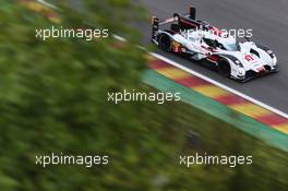 #03 Filipe Albuquerque (POR) / Marco Bonanomi (ITA) - Audi Sport Team Joest, Audi R18 e-tron quattro. 02.05.2014. FIA World Endurance Championship, Round 2, Spa-Francorchamps, Belgium, Friday.