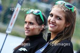Grid girls. 03.05.2014. FIA World Endurance Championship, Round 2, Spa-Francorchamps, Belgium, Saturday.