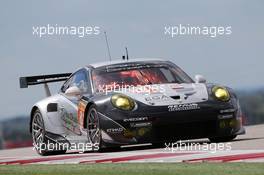 Christian Ried (GER) / Klaus Bachler (AUT) / Khaled Al Qubaisi (UAE) #88 Proton Competition Porsche 911 RSR. 18.9.2014. FIA World Endurance Championship, Rd 4, 6 Hours of Circuit of the Americas, Austin, Texas, USA.