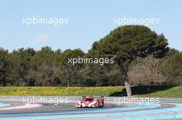 #13 Andrea Belicchi (ITA) / Mathias Beche (SUI) Rebellion Racing, Lola B12/60 Coupe, Toyota. 28.03.2014. FIA World Endurance Championship, 'Prologue' Official Test Days, Paul Ricard, France. Friday.