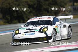 #92 Marco Holzer (GER) /  Frederic Makowiecki (FRA) / Richard Lietz (AUT), Porsche AG Team Manthey, Porsche 911 RSR. 28.03.2014. FIA World Endurance Championship, 'Prologue' Official Test Days, Paul Ricard, France. Friday.