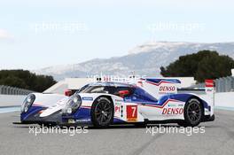 The Toyota Racing, Toyota TS040, Hybrid, is launched. 27.03.2014. FIA World Endurance Championship, Toyota Racing TS040 Launch, Paul Ricard, France. Thursday.