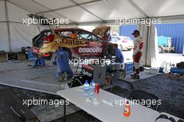 Nasser Al-Attiyah (QAT) Giovanni Bernacchini (ITA) Ford Fiesta RRC .  11-14.09.2014. World Rally Championship, Rd 10, Coates Hire Rally Australia, Coffs Harbour, New South Wales, Australia