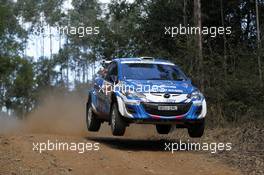 Brendan Reeves (AUS) Rhianon Gelsomino (AUS) Mazda 2 .  11-14.09.2014. World Rally Championship, Rd 10, Coates Hire Rally Australia, Coffs Harbour, New South Wales, Australia