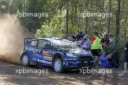 Elfyn Evans (GBR) Daniell Barritt (GBR) Ford Fiesta RS WRC .  11-14.09.2014. World Rally Championship, Rd 10, Coates Hire Rally Australia, Coffs Harbour, New South Wales, Australia