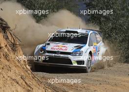 Andreas Mikkelsen (NOR) Ola Floene Volkswagen Polo R WRC .  11-14.09.2014. World Rally Championship, Rd 10, Coates Hire Rally Australia, Coffs Harbour, New South Wales, Australia