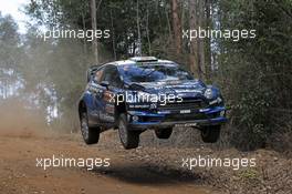 Elfyn Evans (GBR) Daniell Barritt (GBR) Ford Fiesta RS WRC .  11-14.09.2014. World Rally Championship, Rd 10, Coates Hire Rally Australia, Coffs Harbour, New South Wales, Australia