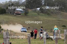 Brendan Reevves (AUS) Rhianon Gelsomino (AUS) Mazda 2 .  11-14.09.2014. World Rally Championship, Rd 10, Coates Hire Rally Australia, Coffs Harbour, New South Wales, Australia