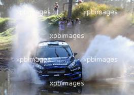 Mikko Hirvonen (FIN) Jarmo Lehtinen (FIN) Ford Fiesta RS WRC .  11-14.09.2014. World Rally Championship, Rd 10, Coates Hire Rally Australia, Coffs Harbour, New South Wales, Australia