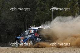 Mikko Hirvonen (FIN) Jarmo Lehtinen (FIN) Ford Fiesta RS WRC .  11-14.09.2014. World Rally Championship, Rd 10, Coates Hire Rally Australia, Coffs Harbour, New South Wales, Australia