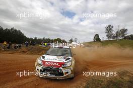 Mads Ostberg (NOR) Jonas Andersson (SWE) Citroen DS3 WRC .  11-14.09.2014. World Rally Championship, Rd 10, Coates Hire Rally Australia, Coffs Harbour, New South Wales, Australia