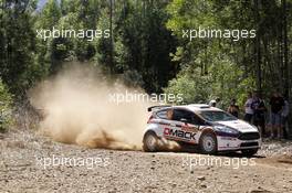 Ott Tanak (EST) Raigo Molder (EST) Ford Fiesta RS .  11-14.09.2014. World Rally Championship, Rd 10, Coates Hire Rally Australia, Coffs Harbour, New South Wales, Australia