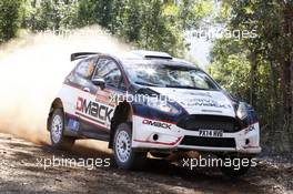 Jari Ketomaa (FIN) Kaj Lindstrom (FIN) Ford Fiesta RS .  11-14.09.2014. World Rally Championship, Rd 10, Coates Hire Rally Australia, Coffs Harbour, New South Wales, Australia