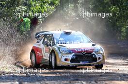 Mads Ostberg (NOR) Jonas Andersson (SWE) Citroen DS3 WRC .  11-14.09.2014. World Rally Championship, Rd 10, Coates Hire Rally Australia, Coffs Harbour, New South Wales, Australia